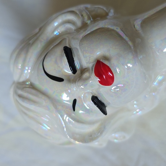 Vintage luster lady head vase Japan - Picture 7 of 12